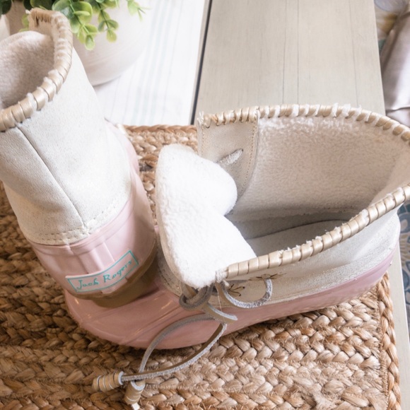 Jack Rogers Rubber-Bottomed Lace Up Boots - Picture 6 of 6